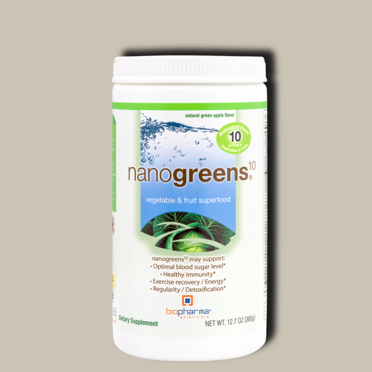 nanogreens: green apple biopharmasci