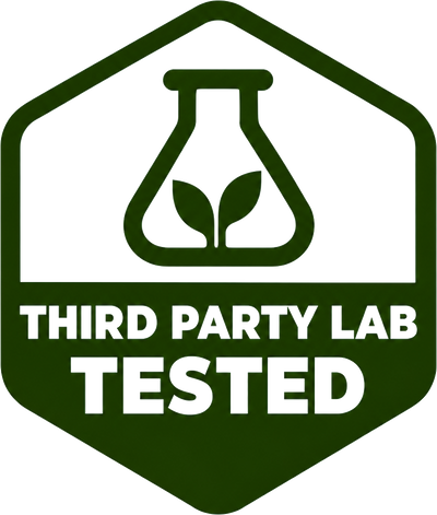 Third-party lab tested