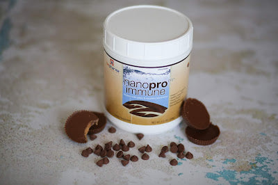 Chocolate Almond Cups:  Made with Nanopro Chocolate
