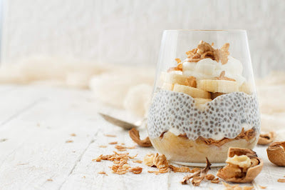 Banana Bread Chia Pudding