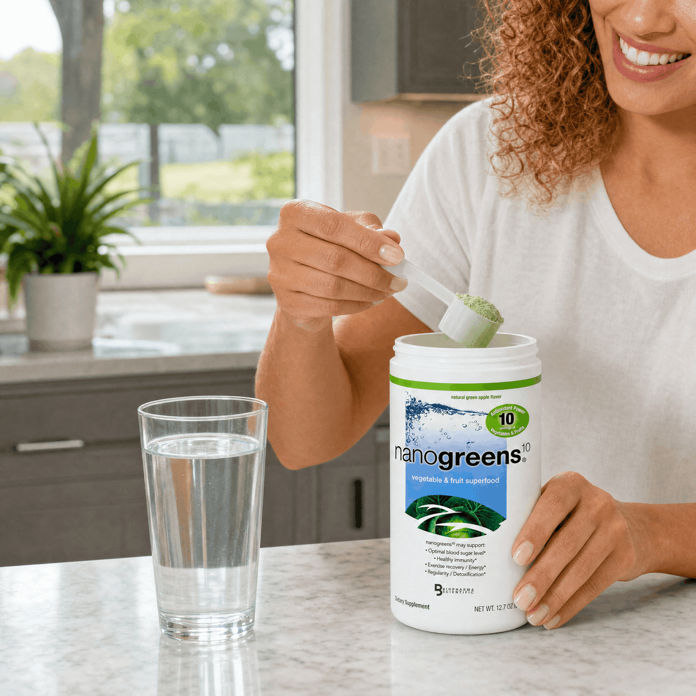 NanoGreens green apple