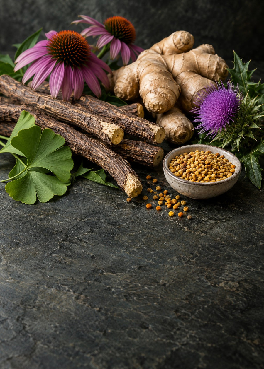 Herbal & Adaptogen Blend (Proprietary)