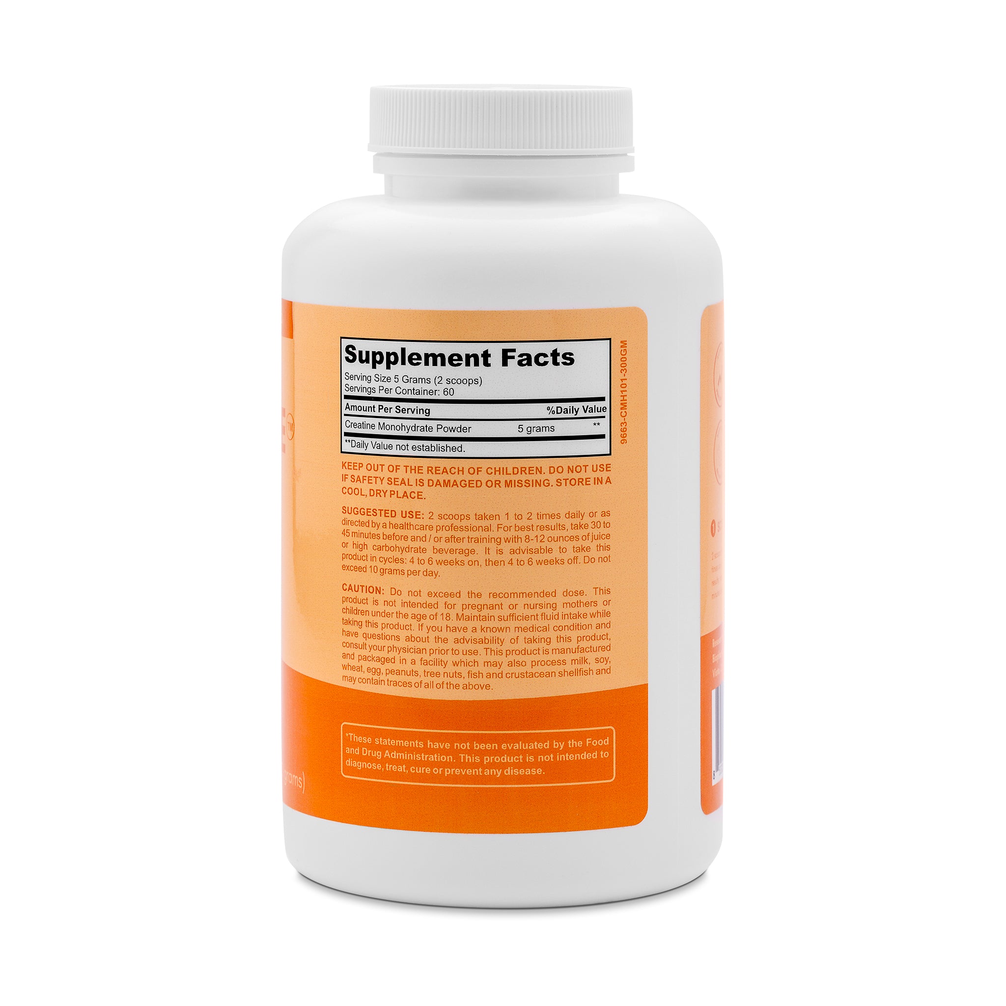 nanocreatine monohydrate: unflavored (wholesale)
