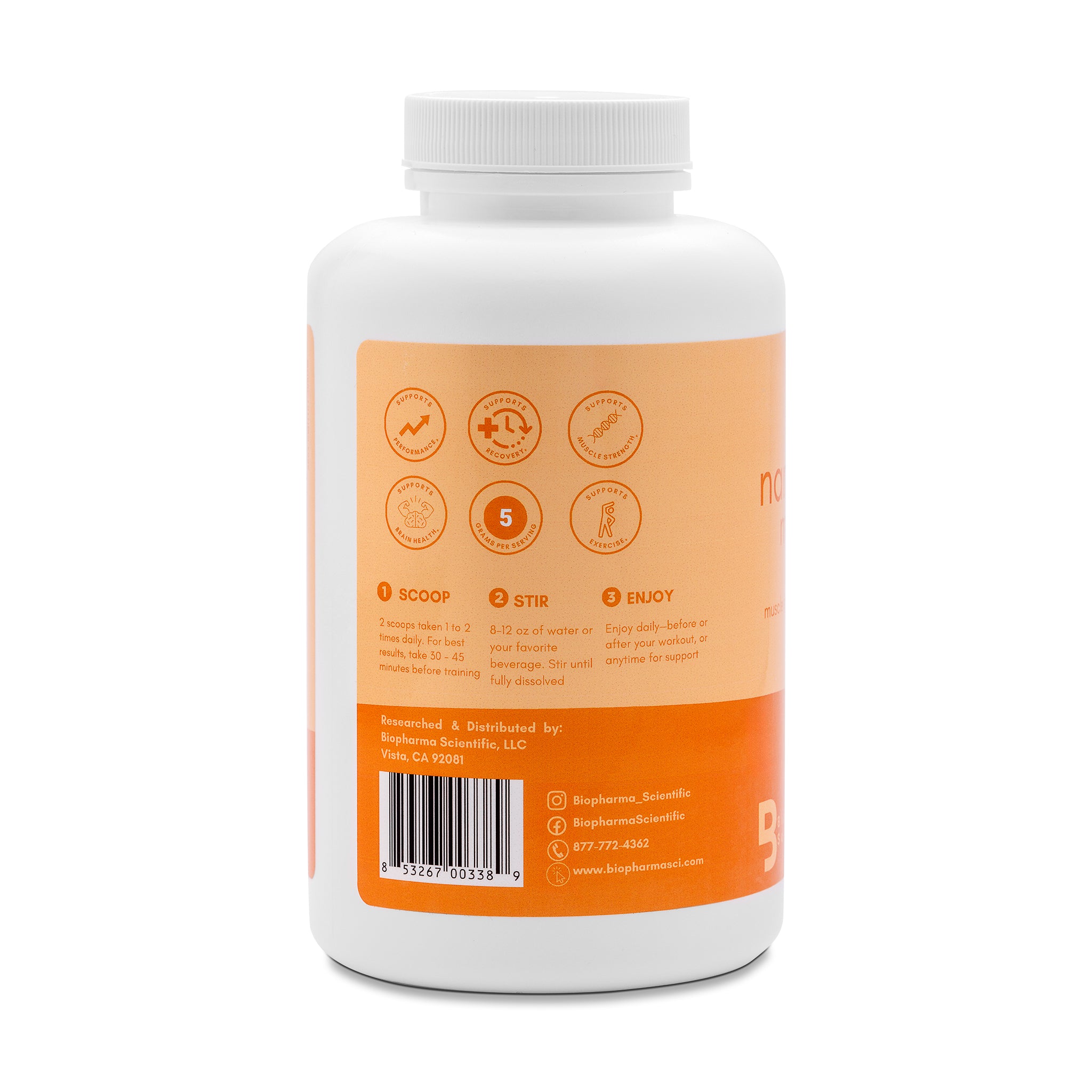 nanocreatine monohydrate: unflavored_