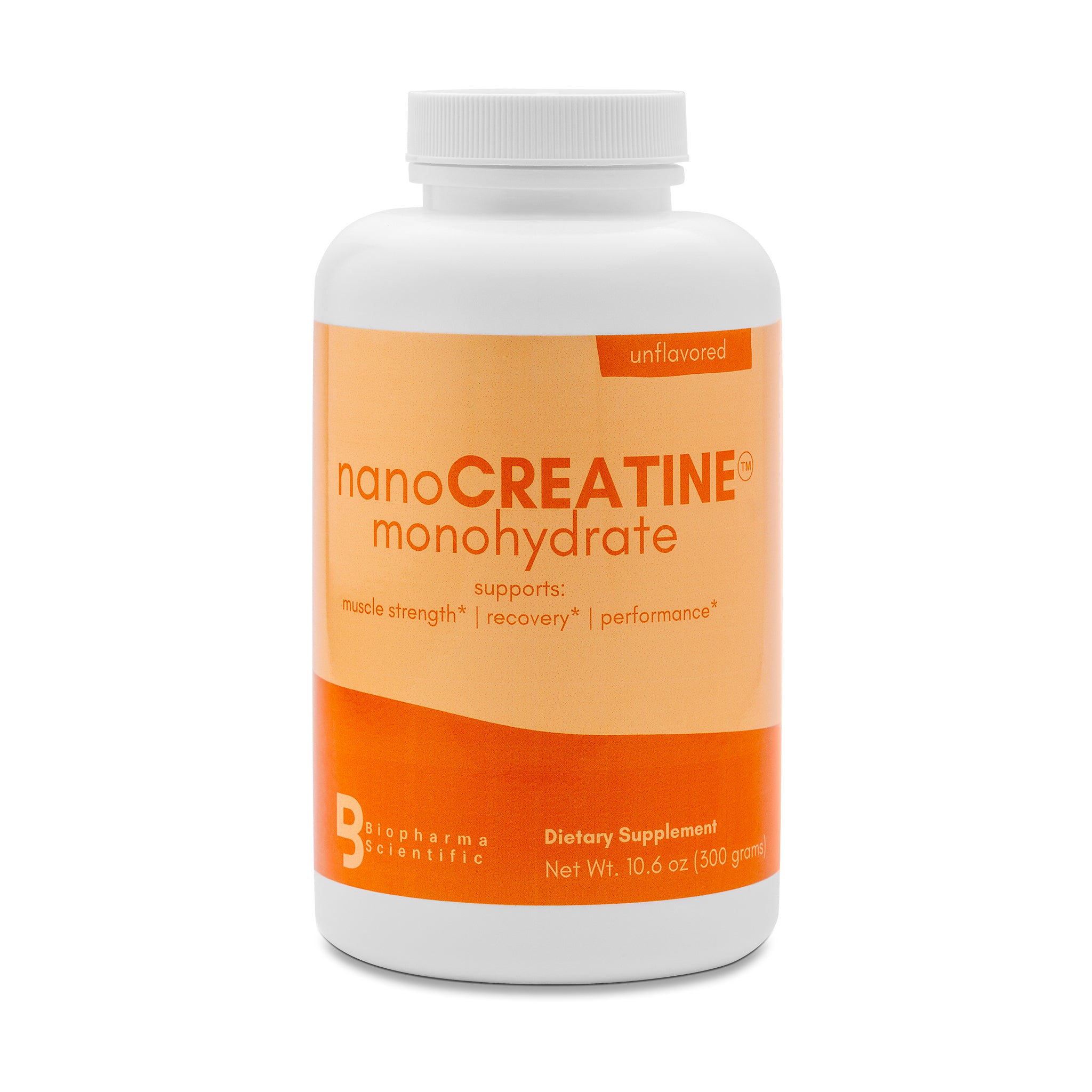 nanocreatine monohydrate: unflavored BioPharma Scientific