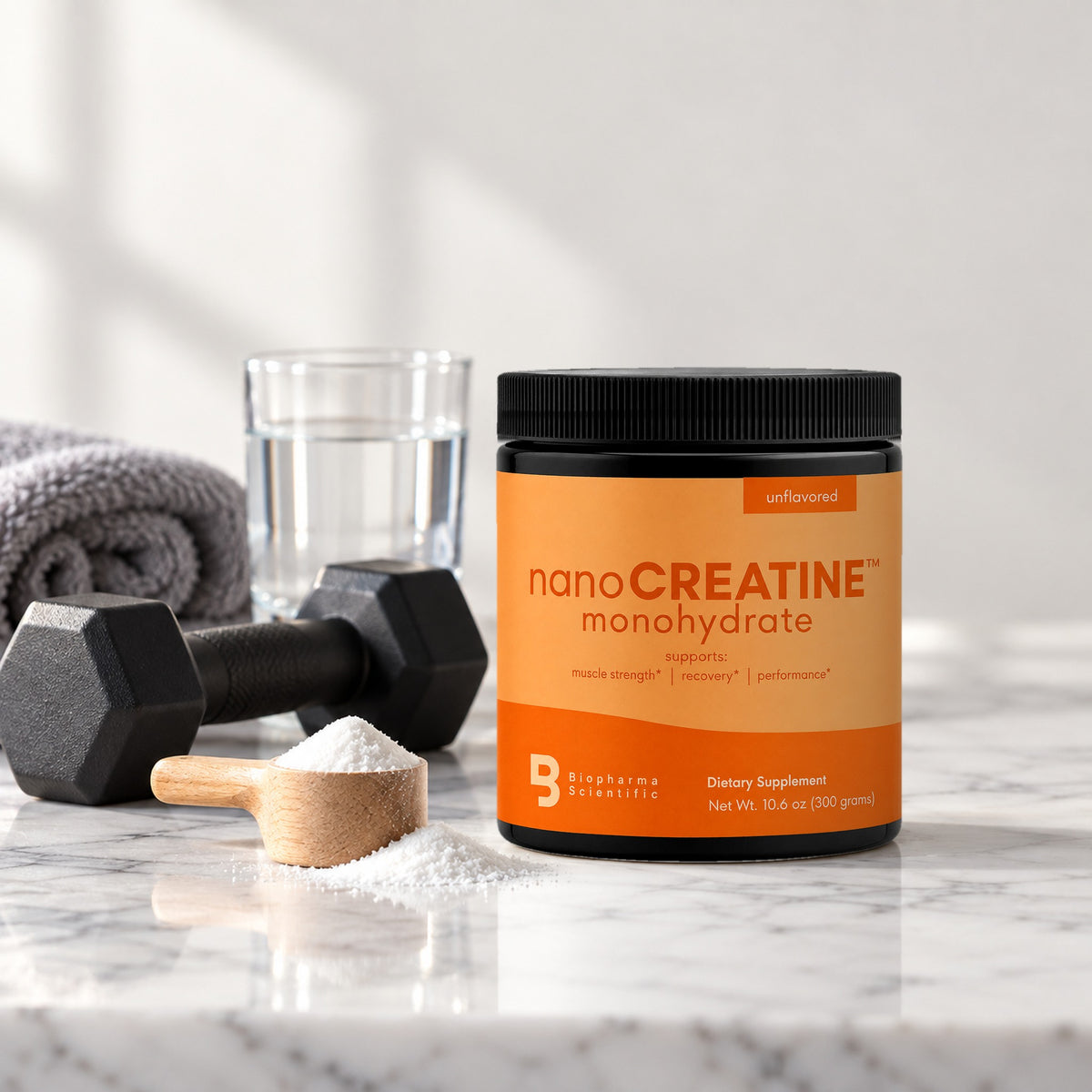nanocreatine monohydrate: unflavored