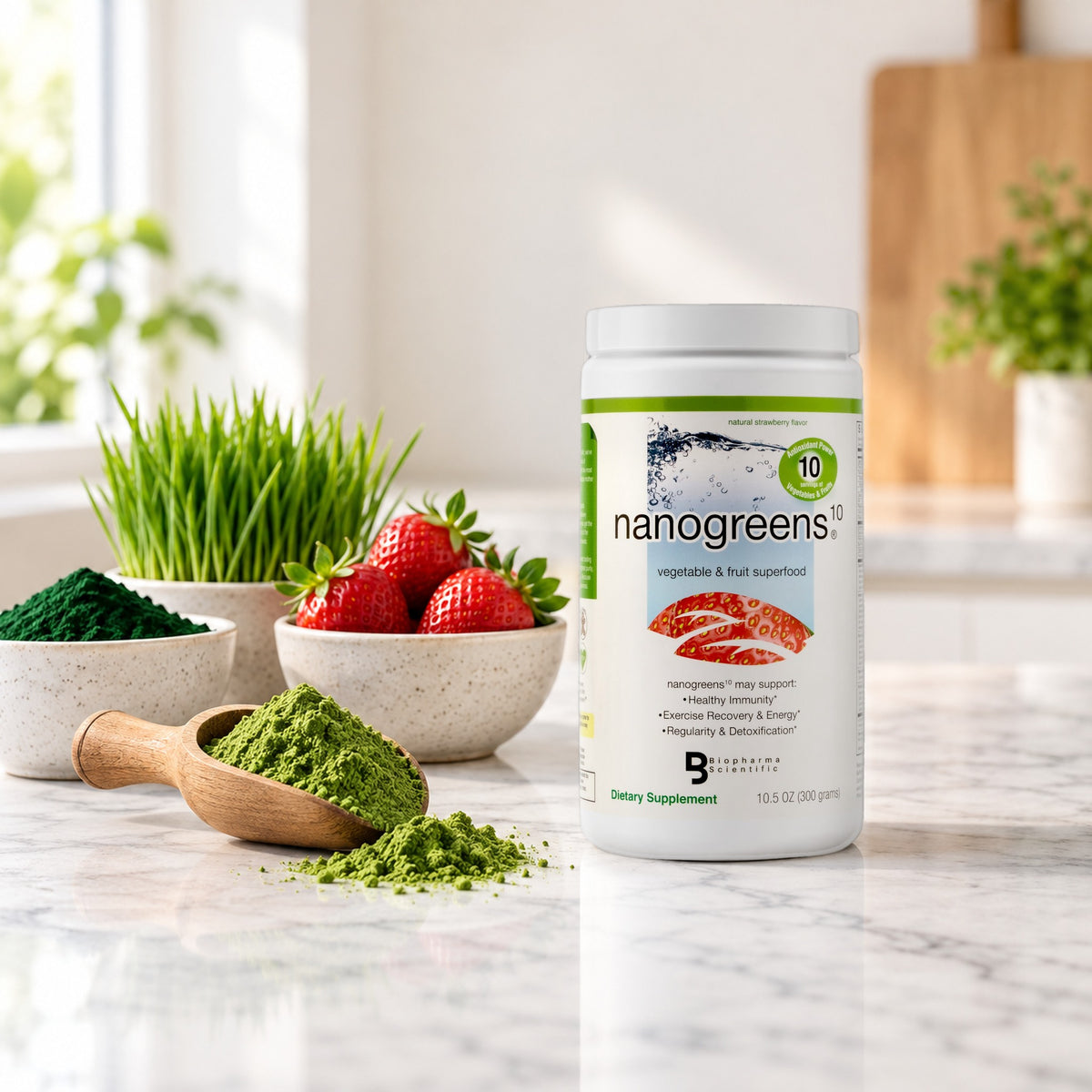 nanogreens: strawberry
