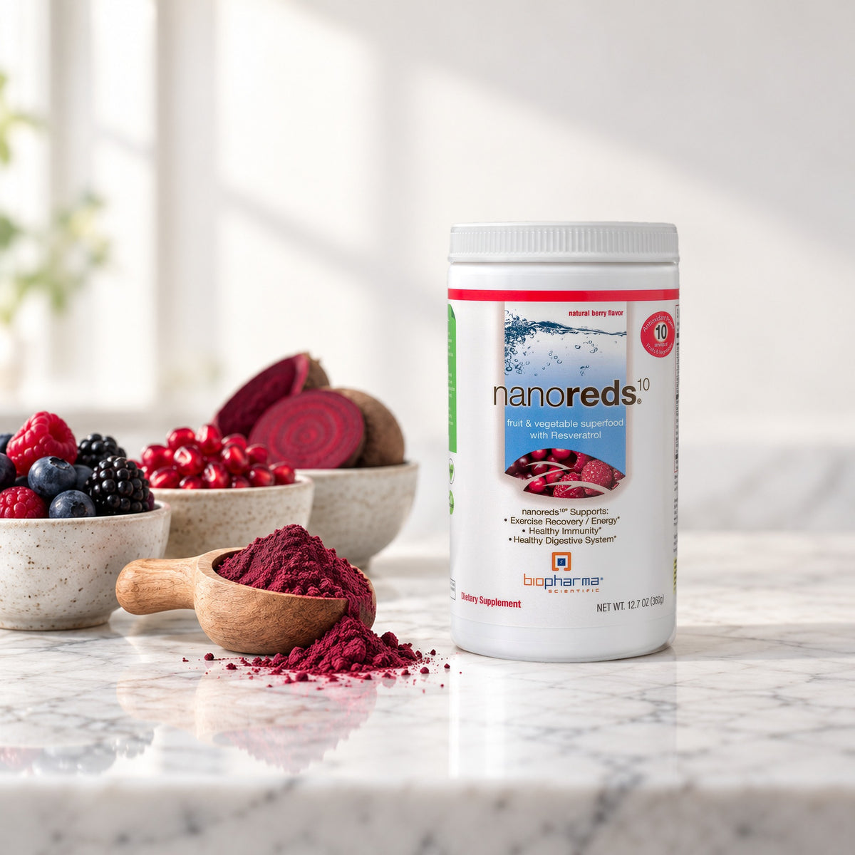 nanoreds: natural berry