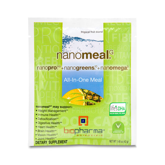 nanomeal: tropical blend single serving, 1.48 oz packet
