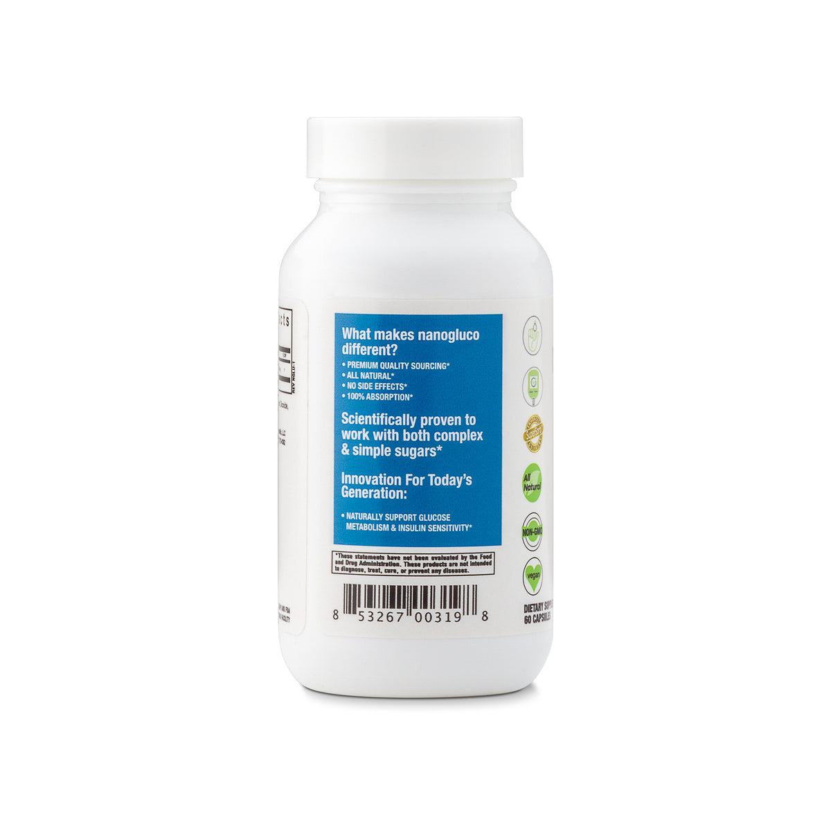 nanogluco control: capsules biopharmasci