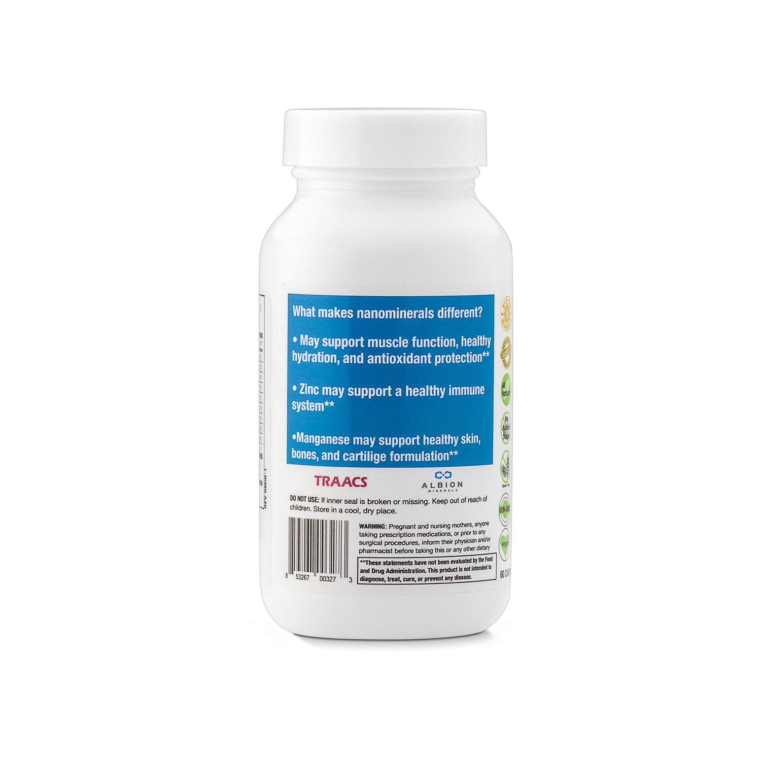 nanominerals complete chelated multi mineral supplement capsule - health benefits